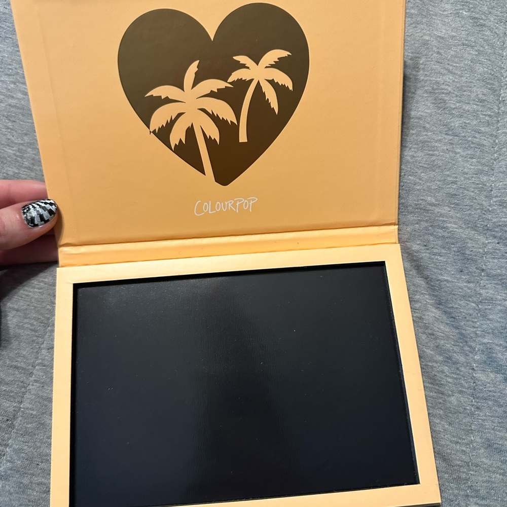 ColourPop blank unused magnet holder palette